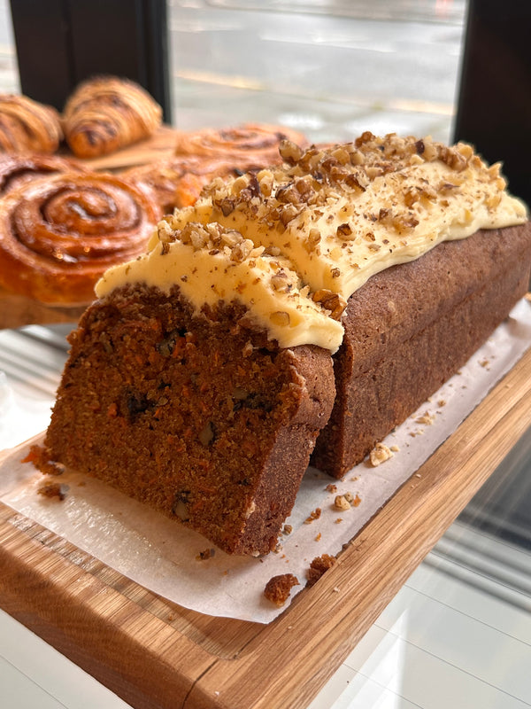 Luxe Carrot and Walnut Slice