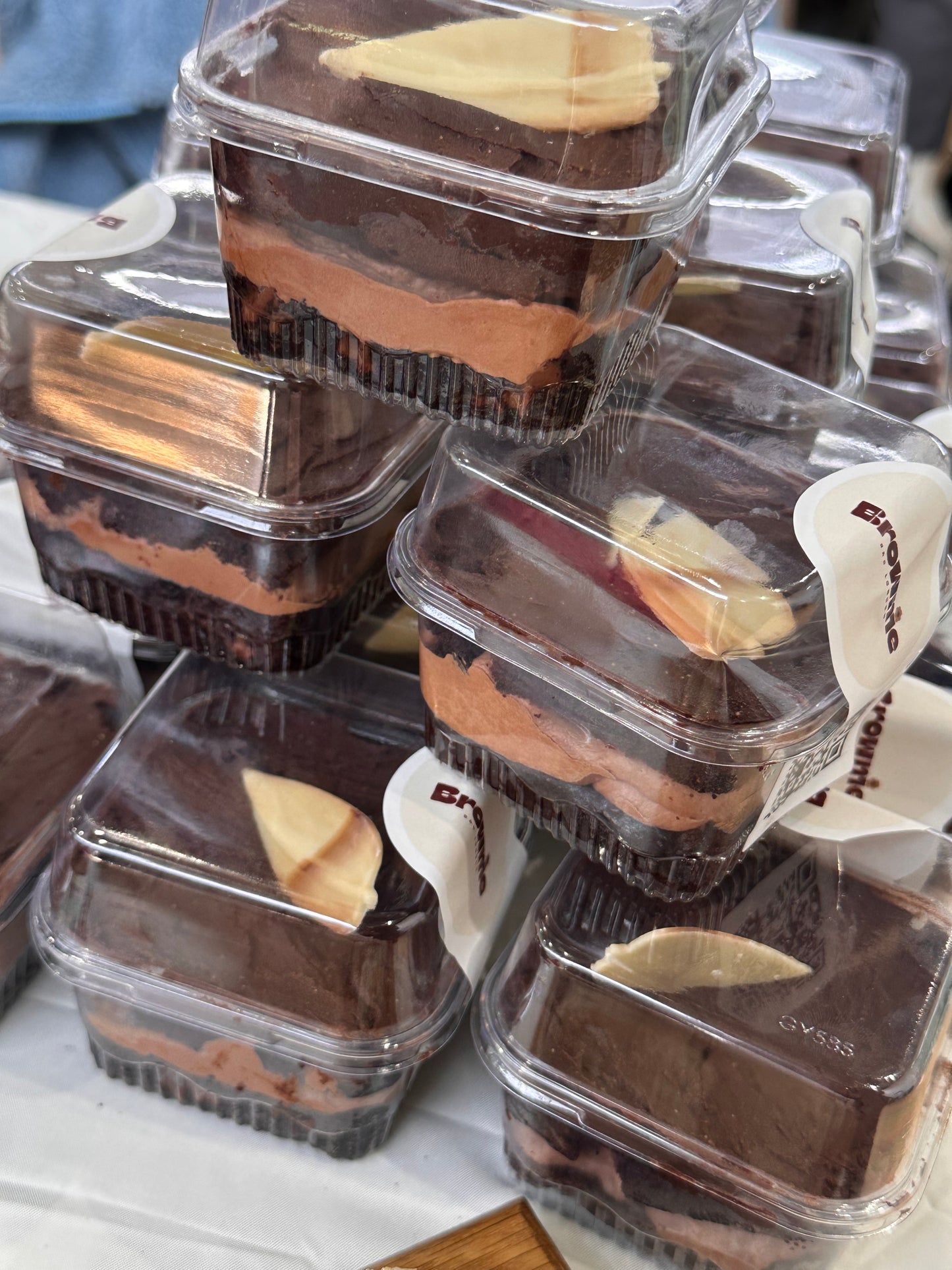 Brownie Ganache Pots
